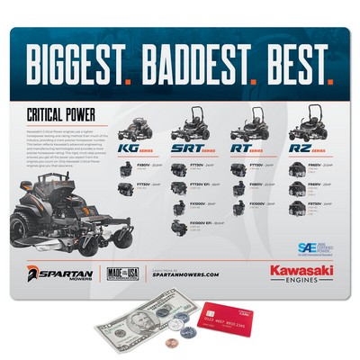 Vynex® Peel&Place® Ultra Thin Removable/Repositionable Counter Mat-16"x20"x.015"